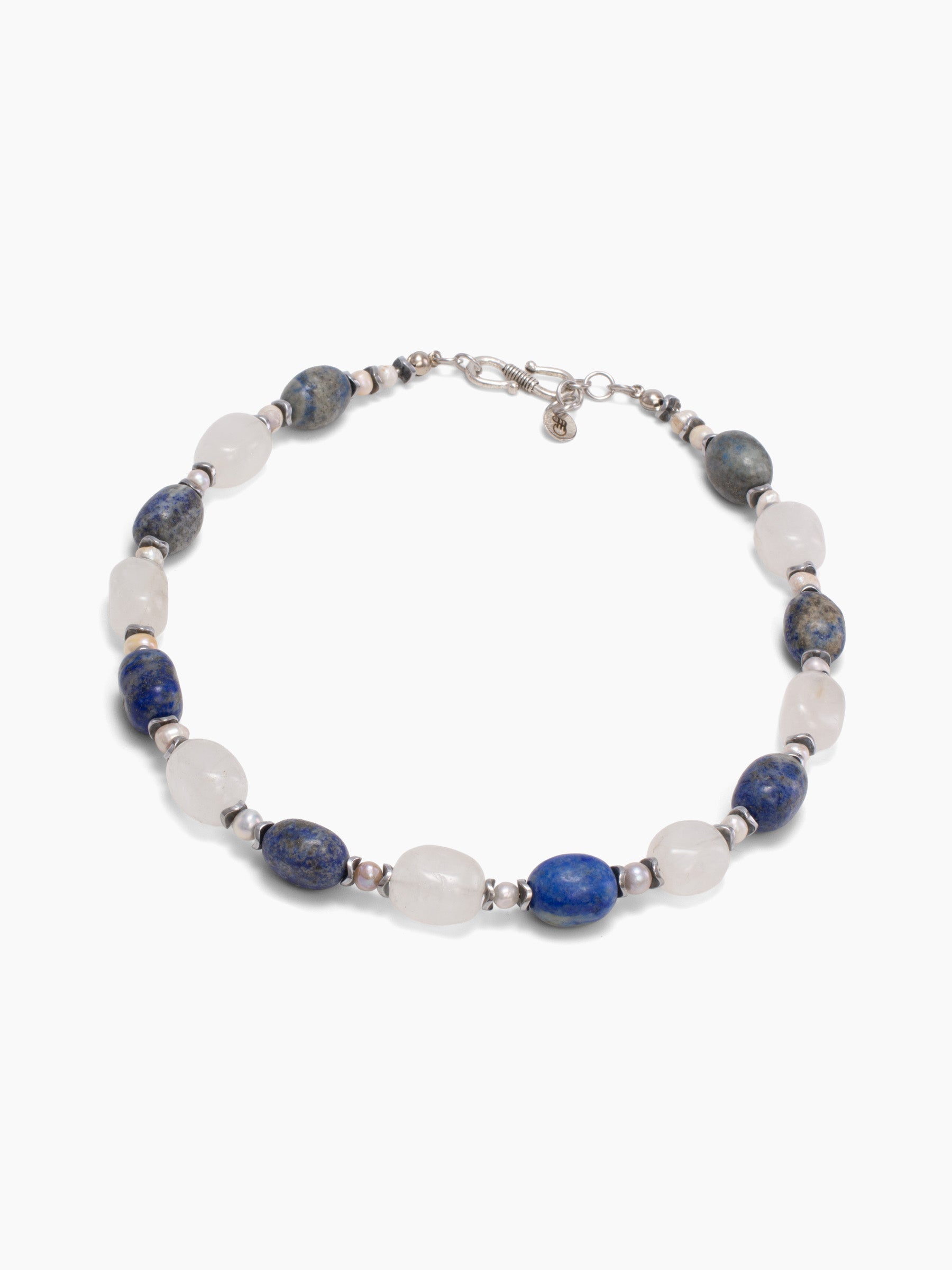 lapis lazuli kuvars kolye – el yapımı doğal taş kolye